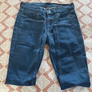 Seven For Mankind vintage Skinny size 26 Dark Blue Denim Jeans